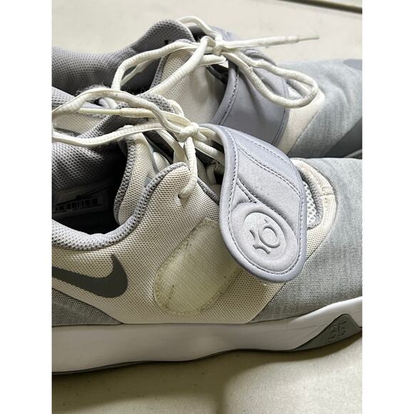 Nike KD Trey 5 VI Basketball Shoes White Grey Men Size 9.5 (AA7067-100) sport - Picture 10 of 10